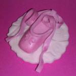 12 Ballet Slipper Cupcake Toppers